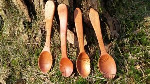 mahogany spoons